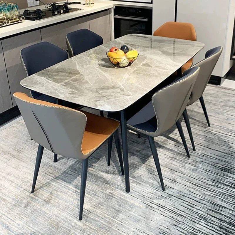 Легкий роскошный обеденный стол водонепроницаемые маслостойкие обеденные столы