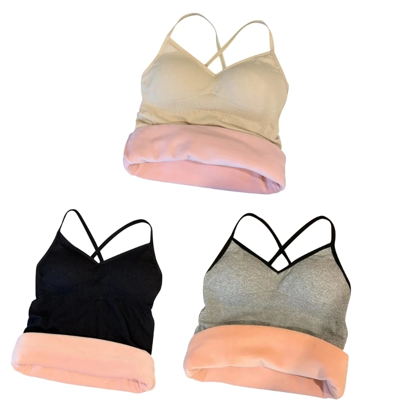 

Женское термобелье, топ на бретелях-спагетти, жилет, теплая нижняя рубашка