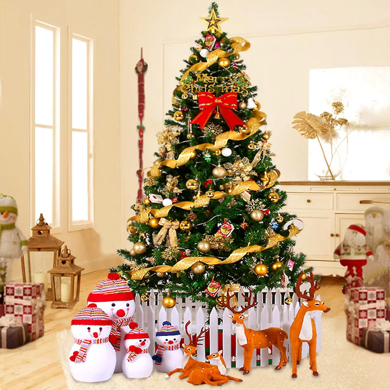 

Luxury Christmas Tree Ornaments New Year Family 1.2m 1.5m 1.8m Artificial Encrypted Christmas Tree Christmas Decoration navidad