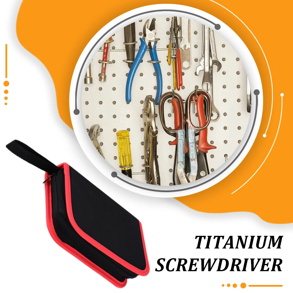 

Metal Titanium Screwdriver Strong And Long-Lasting Tool Kit For Various Applications Must-have