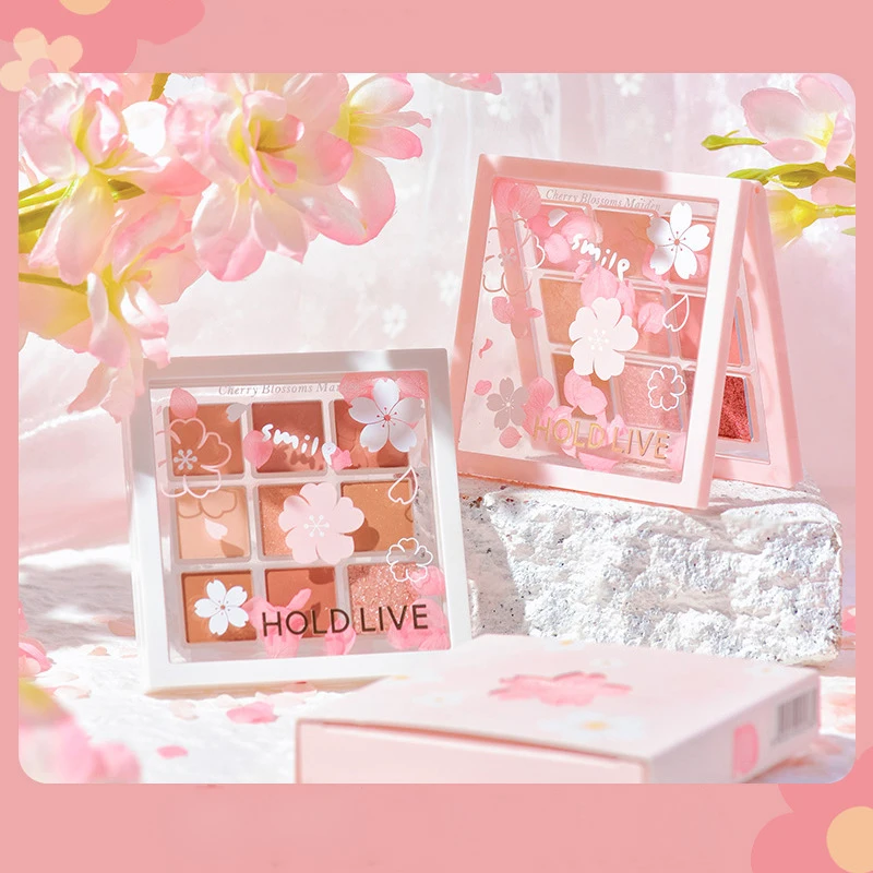 

Палитра теней для век с танцующим эффектом, 9 цветов