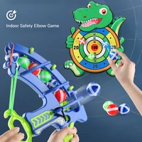 childrens bow and arrow dart plate sticky ball target shooting sucker ball outdoor toys