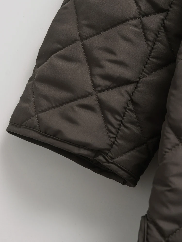 Куртка KAOPU ZA Женская стеганая с хлопковой подкладкой верхняя одежда воротником