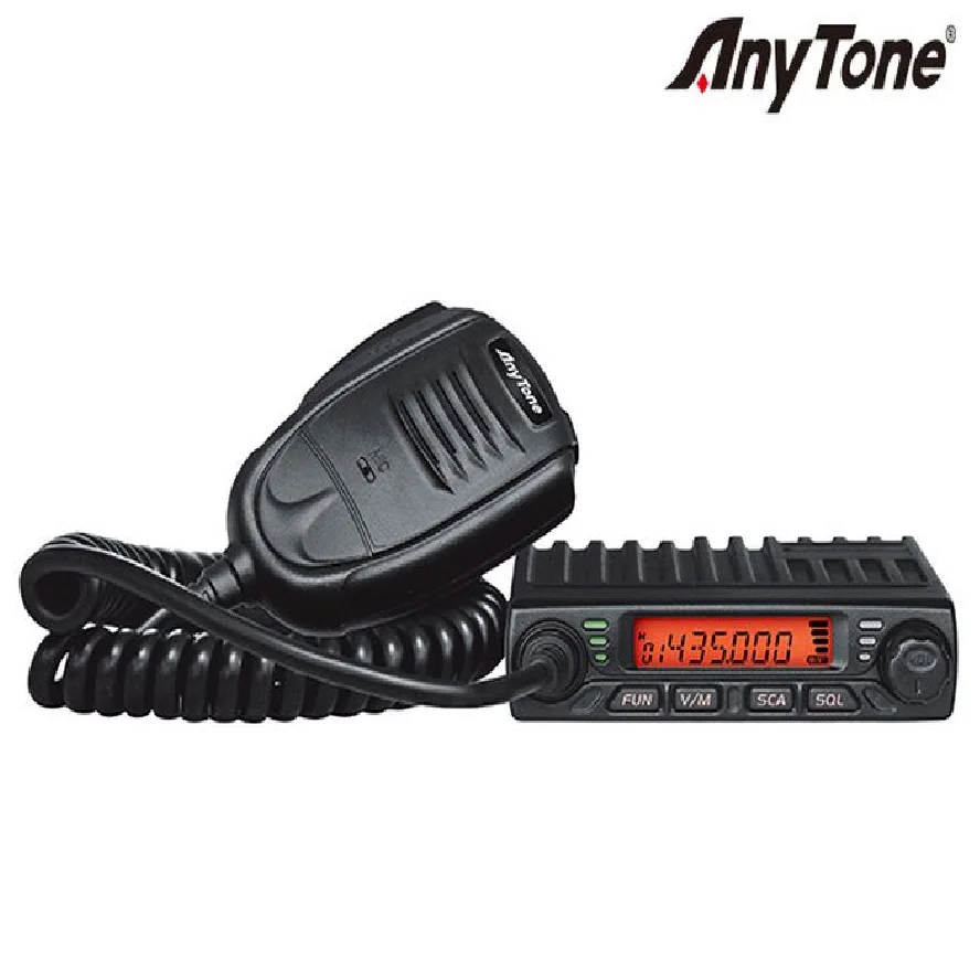 Anytone AT779 Mini Mobile Radio 430-440Mhz 18W HAM Amateur 70cm UHF Wilress Communication Micro-sized Transceiver