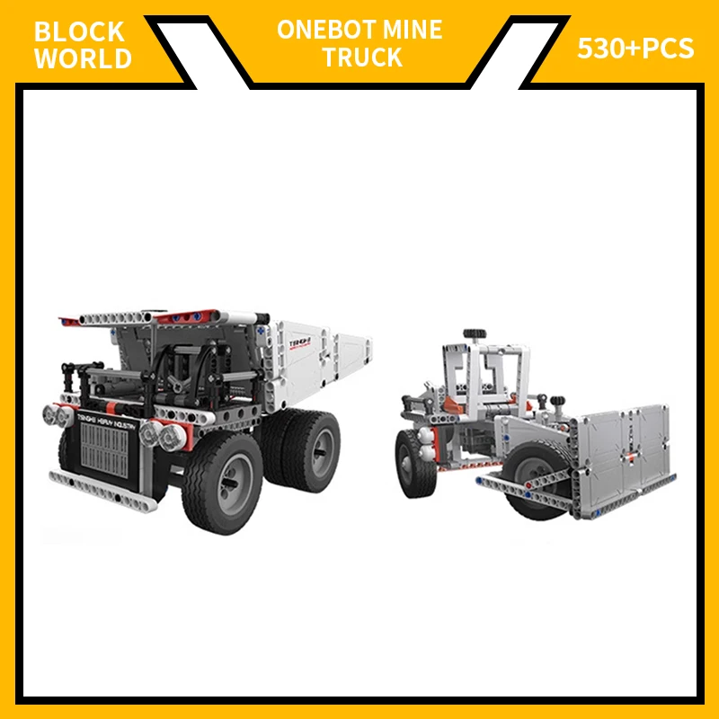 

Mine Truck Model Building Plastic Engineering Vehicle Blocks Construction Car Bricks Toys for Childrens Birthday Gifts
