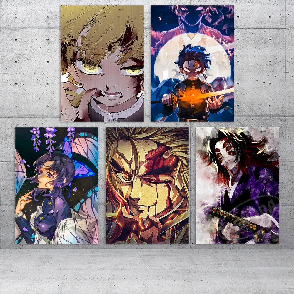 Домашняя декоративная картина из японского аниме рассекающий демонов классные