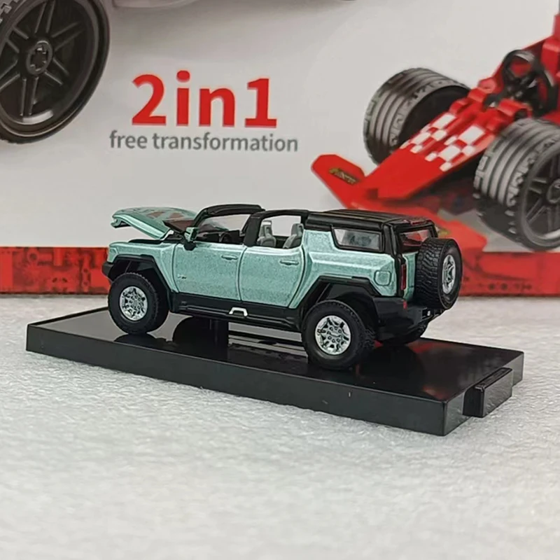 Новая модель автомобиля масштаб 1/64 HUMMER EV Специальный выпуск литые под давлением
