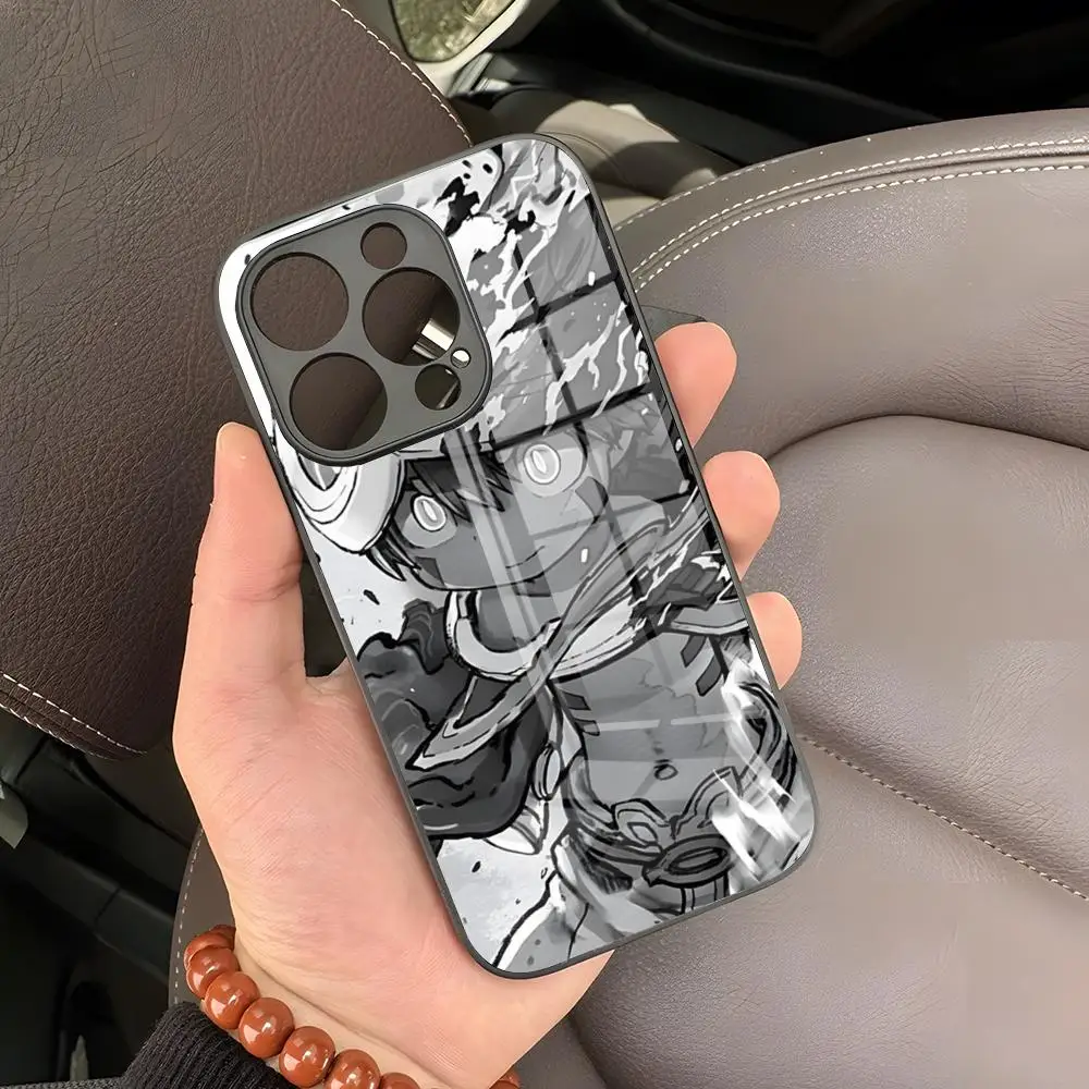 Чехол для телефона Made In Abyss с аниме iPhone 15 Pro Max 14 12 16 11 13 Mini X XR XS 8 7 Plus SE Задняя крышка