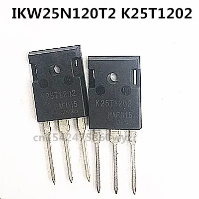 

Original 5pcs/ IKW25N120T2 K25T1202 TO-247 25A 1200V