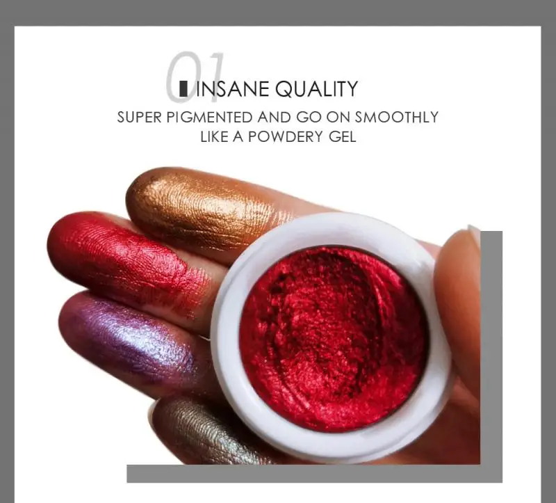 Профессиональные матовые/Металлические блестящие тени для век 24 Цвета Палитра