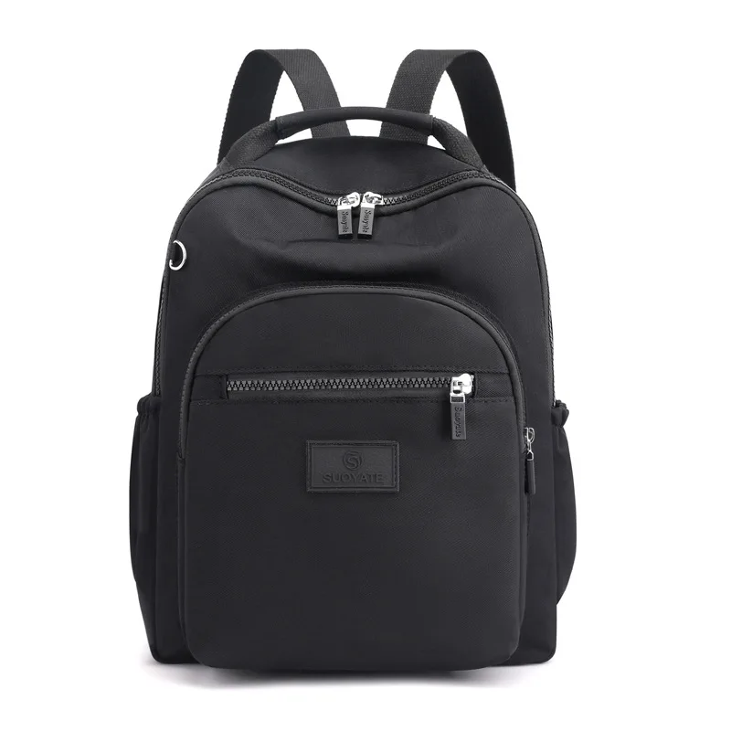 

Fashion Multi-layer Women Backpacks Light Weight Student Book Bag Waterproof Nylon Travel Knapsack Teenager Girl School Rucksack