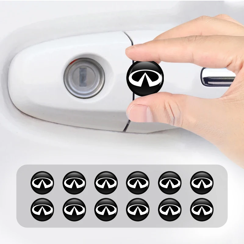 Автомобильные наклейки с логотипом двери Keyhole автомобильные универсальные