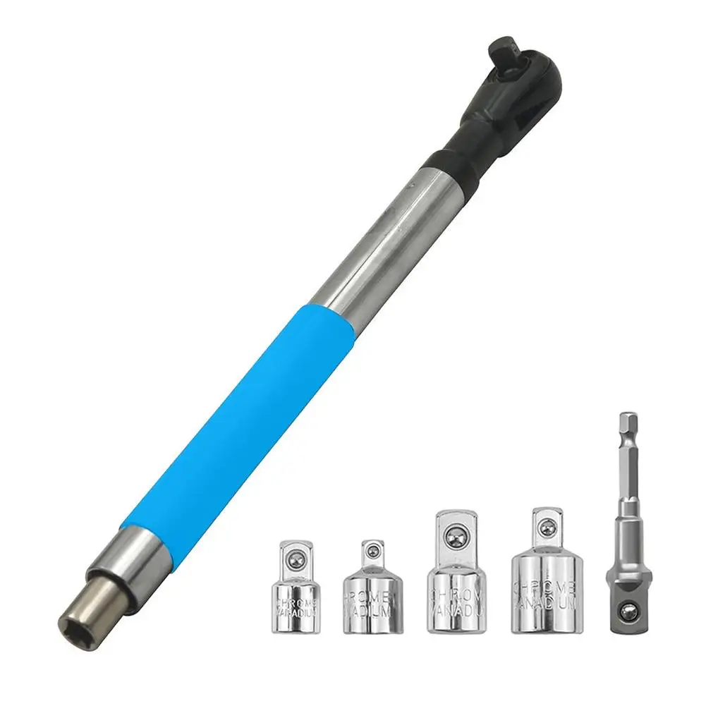 

Офсетный удлинительный ключ, электрический ключ с храповым механизмом, удлинитель цепного ключа, совместимый с головками 1/2 дюйма