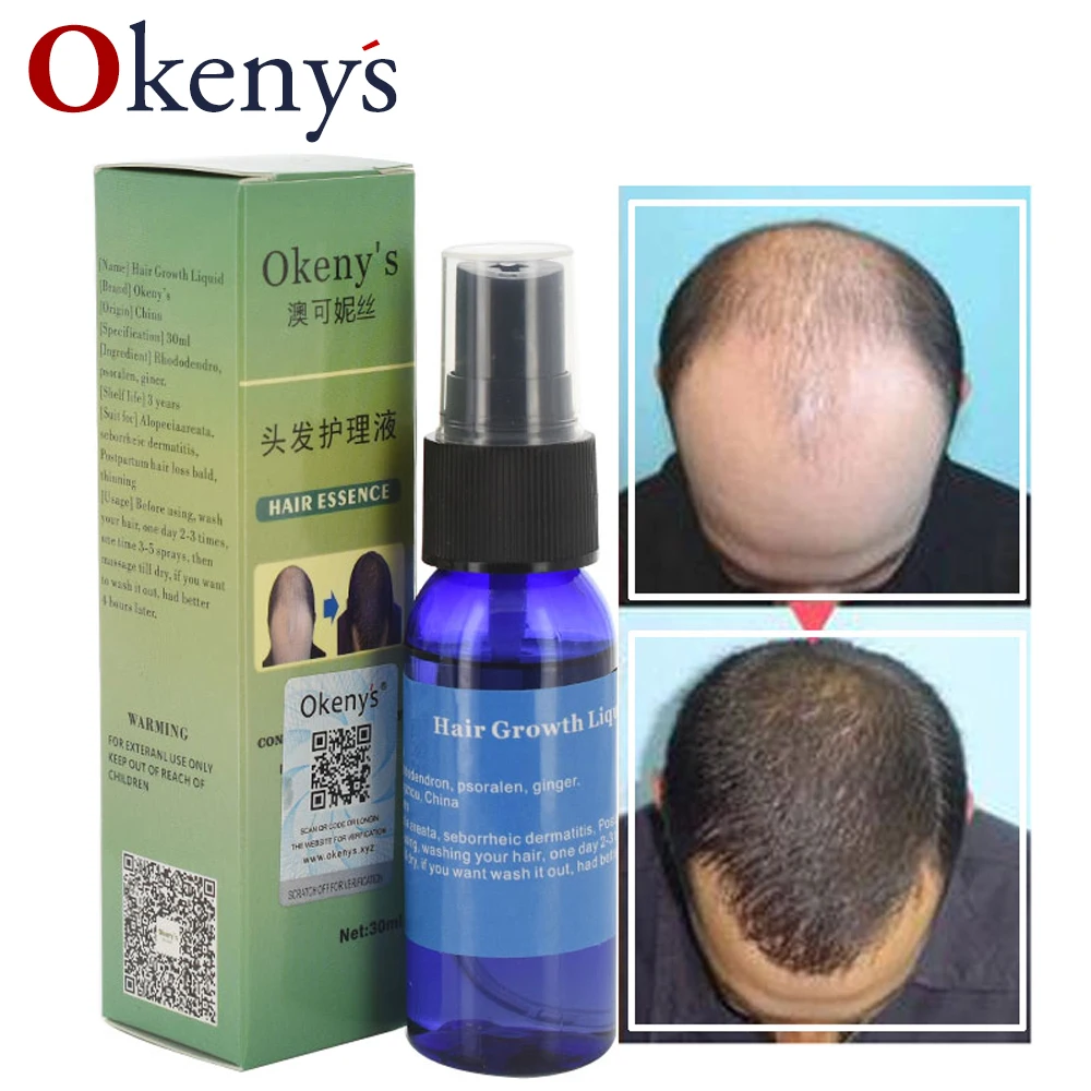 3 шт. профессиональный анти-выпадение волос для роста жидкий спрей женщин и