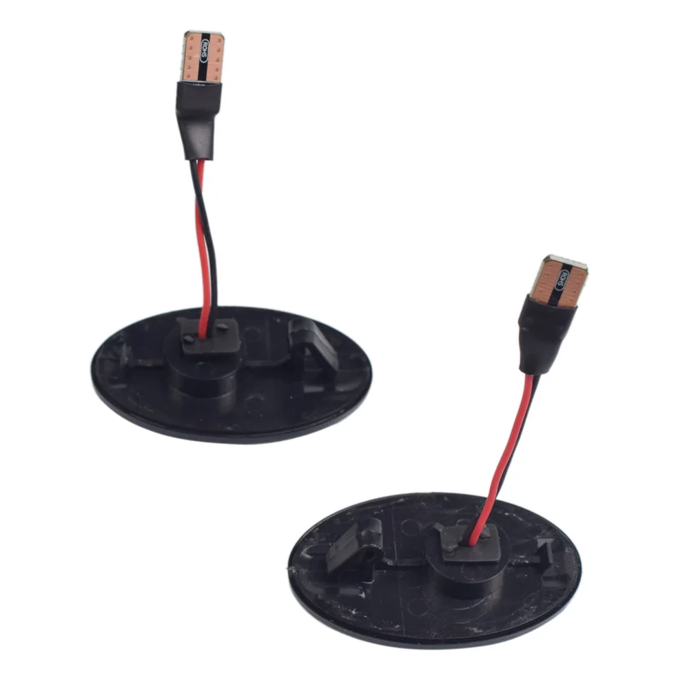 2 шт. автомобильный динамический фонарь боковой маркер Lihgt указатель поворота для