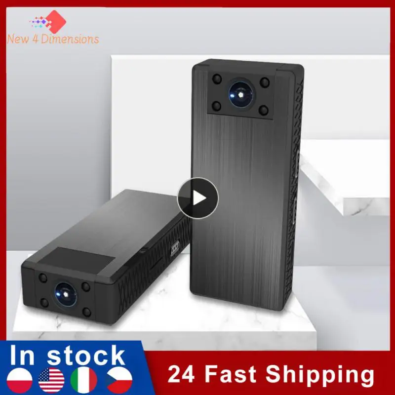 

Wireless Portable High Resolution Camcorder With 180 Rotating Len Video Recorder Micro Body Wearable Recorder Home Nanny Camera