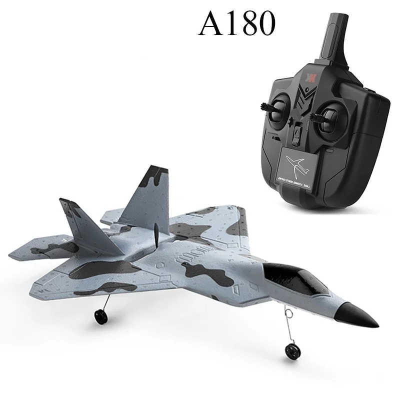 

WLtoys XK A180 F-16B RC 2.4G 3CH 12Min Flight time Remote control aircraft fixed wing Epp Material electric model outdoor toys