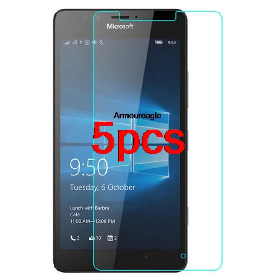 5 шт. прозрачное закаленное стекло HD для Nokia Microsoft Lumia 950 XL 950XL защитная пленка