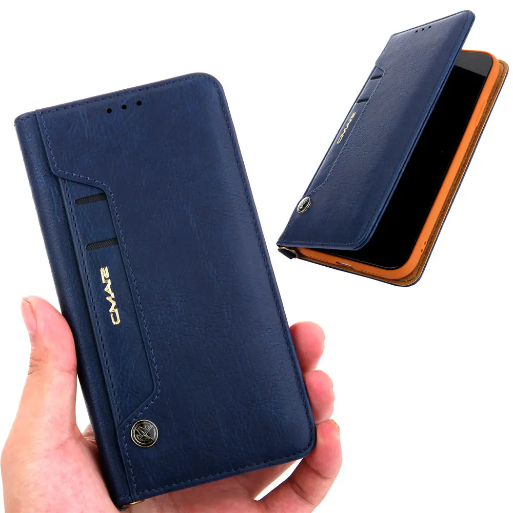 flip cover for new iphone 13 se 2022 12 mini 11 pro max xs xr x s 7 8 plus se3 retro leather card holder wallet phone case funda free global shipping