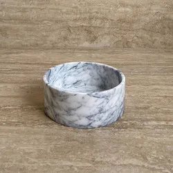 Индивидуальное натуральное Мраморное блюдо для овощей и фруктов искусство