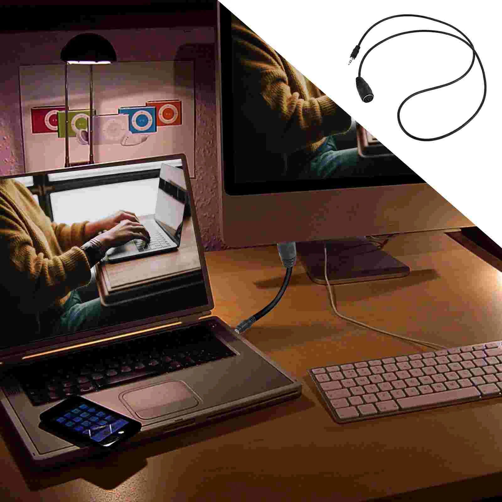 

Cable Stereo Extension Audio Cord Din Adapter Midi Pin Male Aux Headphone Female Extenderjack Plug Splitter Equipmentconverter