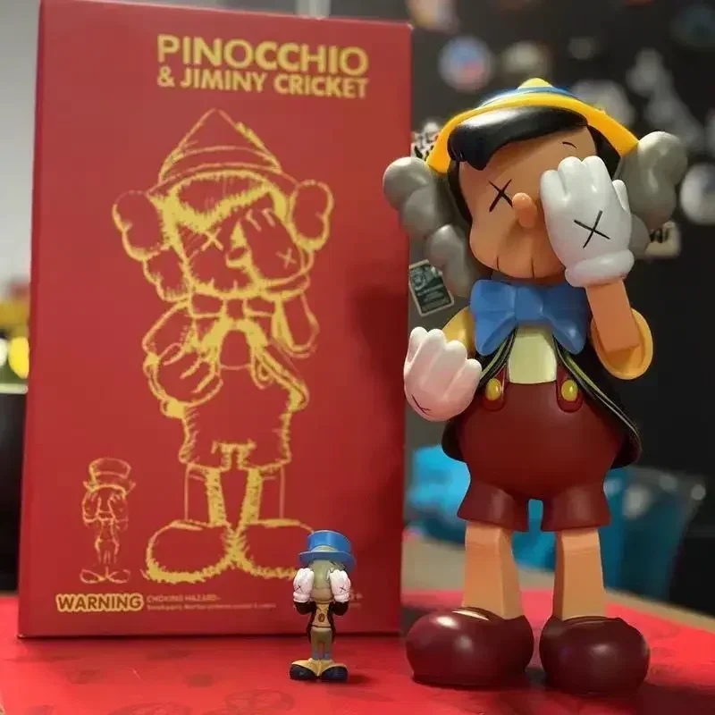 

Sz Sujiao Pinocchio the clown Puppet Trend Doll Decoration Art Trend Play Peripheral Handicrafts