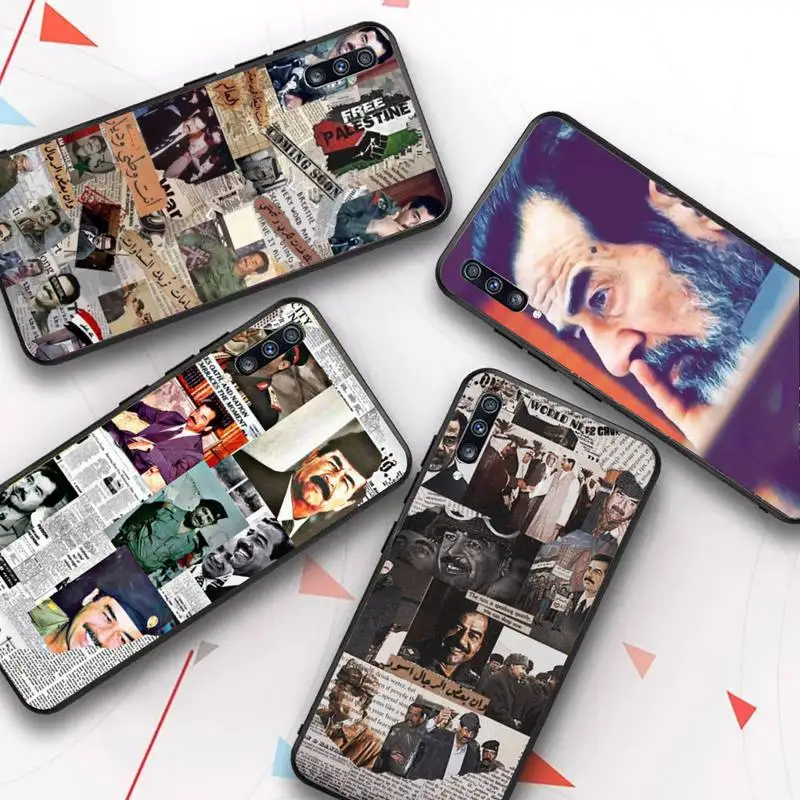 

Krajews Arabic Iraq Saddam Hussein Phone Case for Samsung A51 01 50 71 21S 70 31 40 30 10 20 S E 11 91 A7 A8 2018