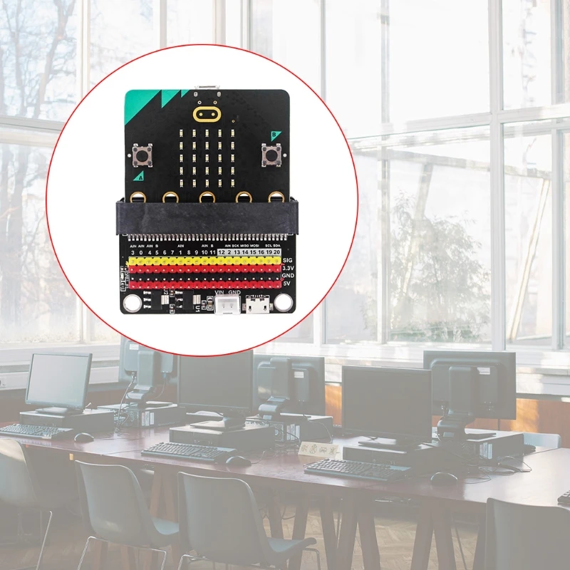 Micro:Bit V2 Io Плата расширения адаптер для BBC | Компьютеры и офис