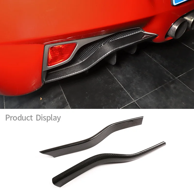 

For Ferrari 458 11-16 Auto Rear Bumper Splitter Lip Diffuser Spoiler Cover Trim Exterior Sculpt Carbon Fiber Car Accessories