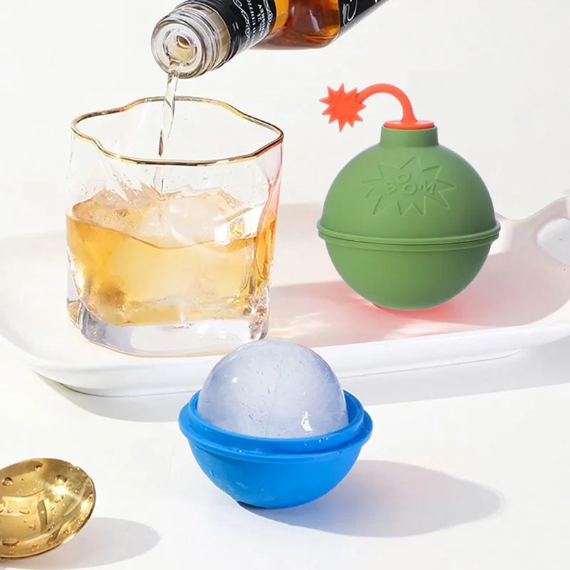 

Большая форма для льда, льдогенератор, коробка для льда для использования в форме коктейля, сфера, круглый шар, «сделай сам», для дома, бара, в...