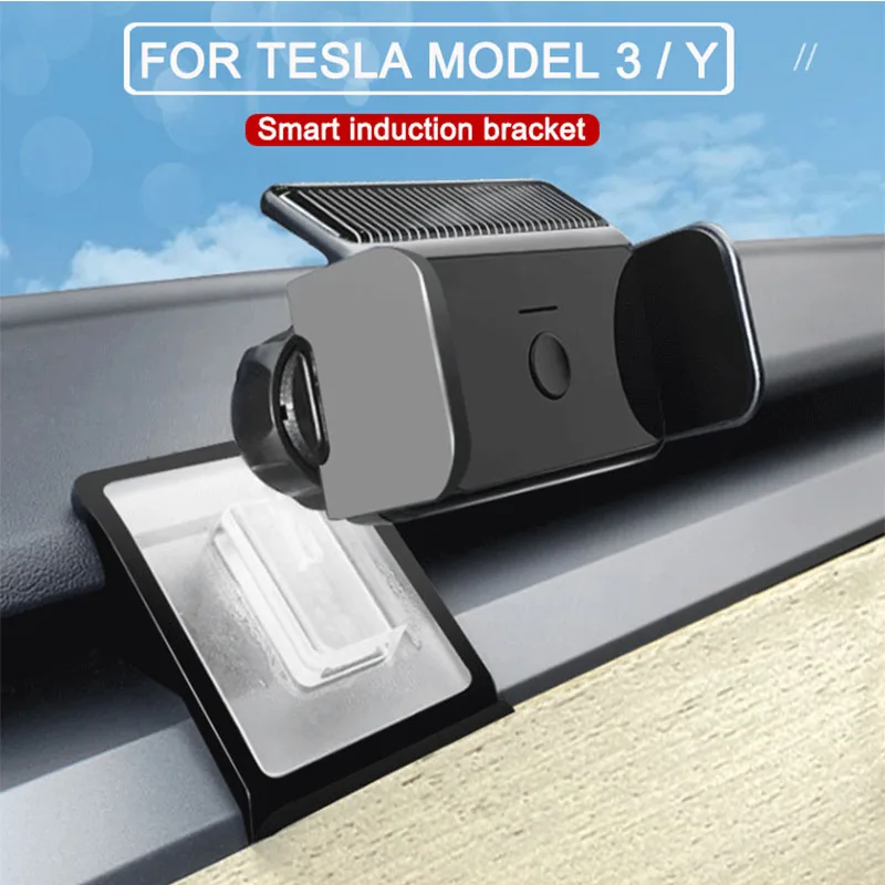 

Новый автомобильный держатель, аксессуары для Tesla Model 3 / Model Y, подставка для мобильного телефона для iPhone, поддержка Samsung