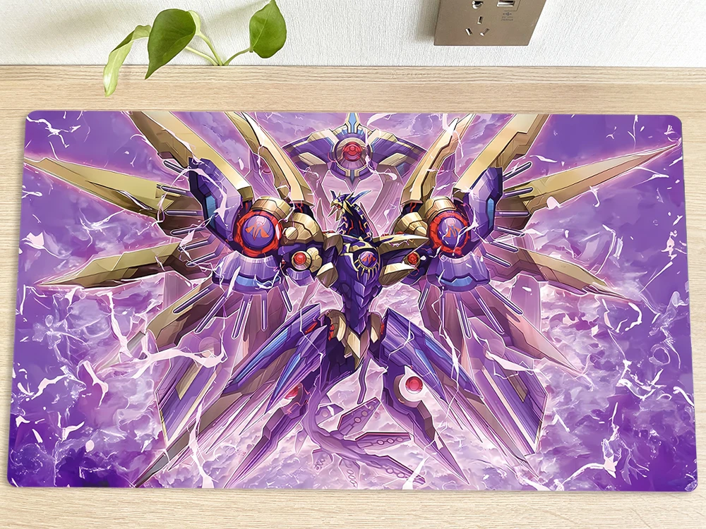YuGiOh Table Playmat Raidraptor - Rising Rebellion Falcon TCG CCG Коврик для торговых карточных игр мыши