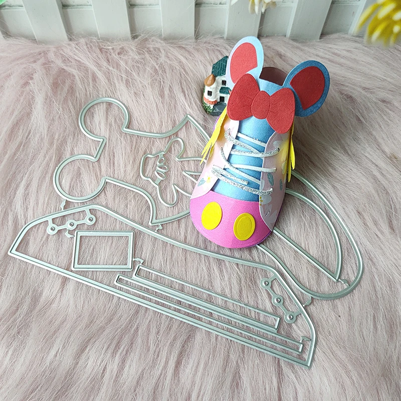 

Новинка, детская обувь, металлическая форма для высечки, рельефное украшение для фотоальбома «сделай сам»