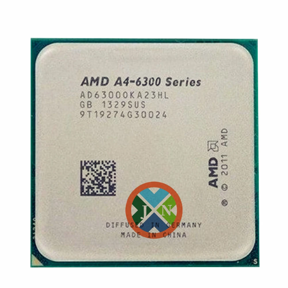 

Б/у AMD A4-Series A4 5300 A4 5300K A4 5300B 3,4 ГГц двухъядерный процессор AD530BOKA23HJ / AD5300OKA23HJ разъем FM2