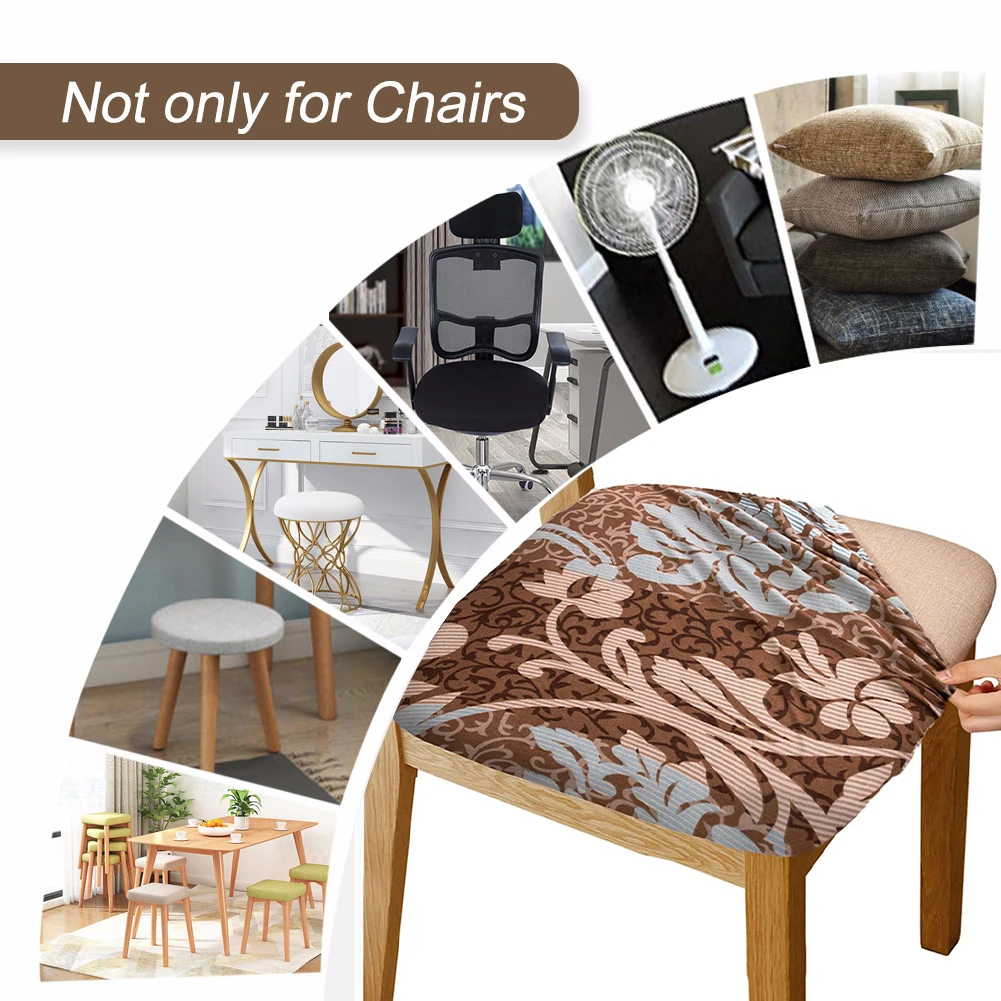 Универсальные эластичные чехлы из спандекса на стулья | Дом и сад