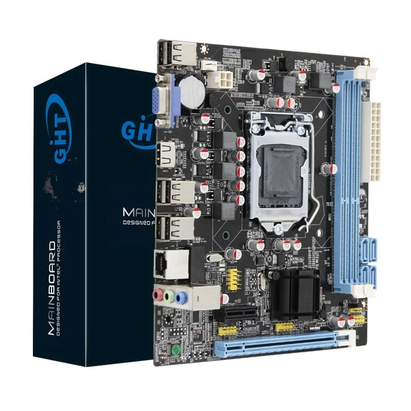 Дешевая материнская плата oem h61 Поддерживает lga 1155 для материнской платы |