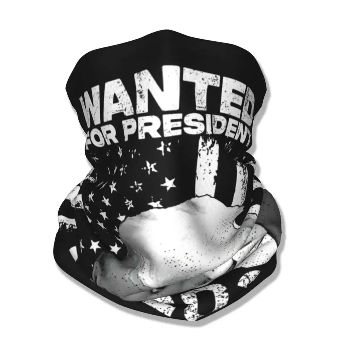 Бандана с принтом Дональда Трампа шейный платок многофункциональная повязка на