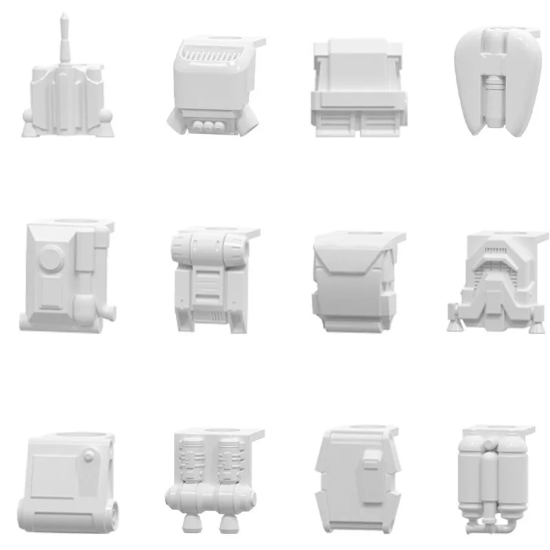 Star Series Flight Backpack Figures Wars Building Blocks Bounty Hunte Figures 501st Battle Pack Model Bricks MOC Toys For Kids