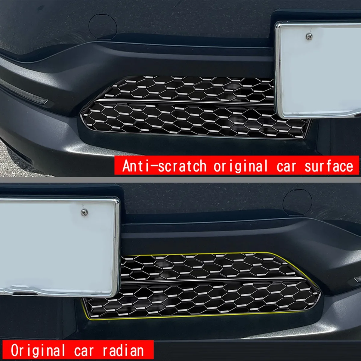 

Car Front Lower Grille Bumper Grille Cover Decoration for Mazda MX30 MX-30 2022 2023