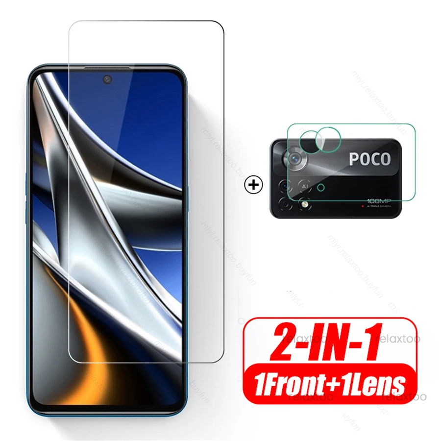 

Protective Glass For Poco X4 Pro 5G Camera Glass Coco Foco Poko Poxo Little X 3 4 Pro X3 X4pro PocoX4 Pro NFC Protection Film 9H