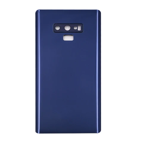Задняя крышка батарейного отсека для Samsung Galaxy Note 9 N960 N960F, 3D стеклянная панель Note9, корпус + клейкая Замена
