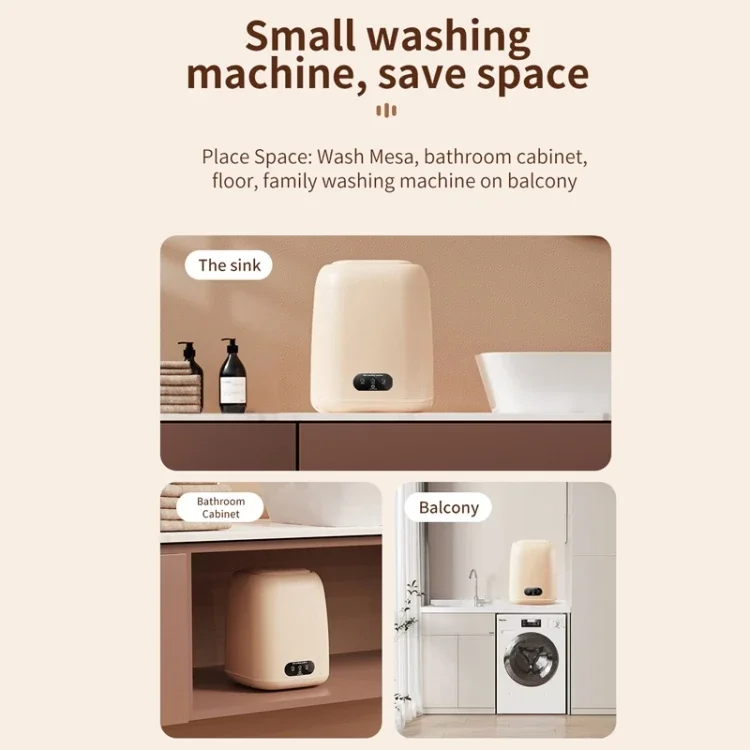 Горячая Распродажа маленькая портативная мини-стиральная машина для домашнего