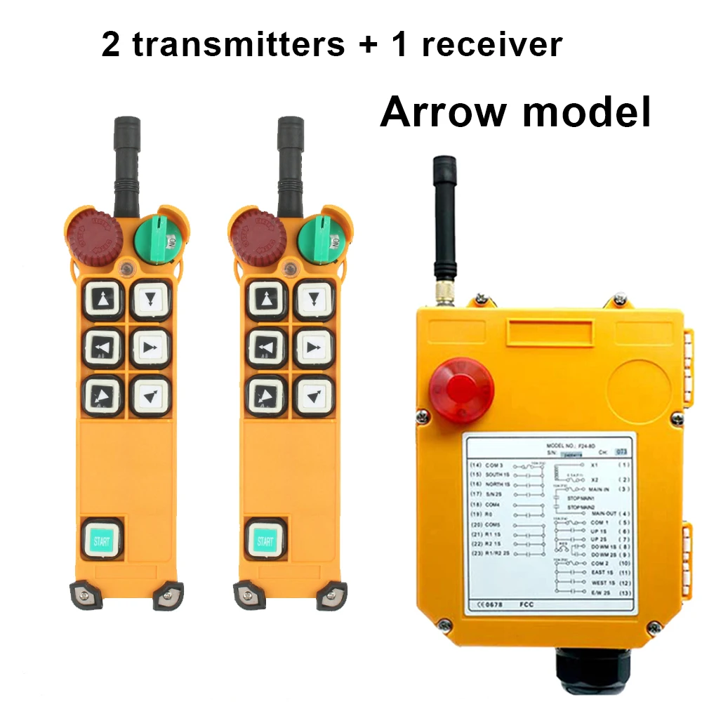 Беспроводной промышленный кран DIANQI F24-6