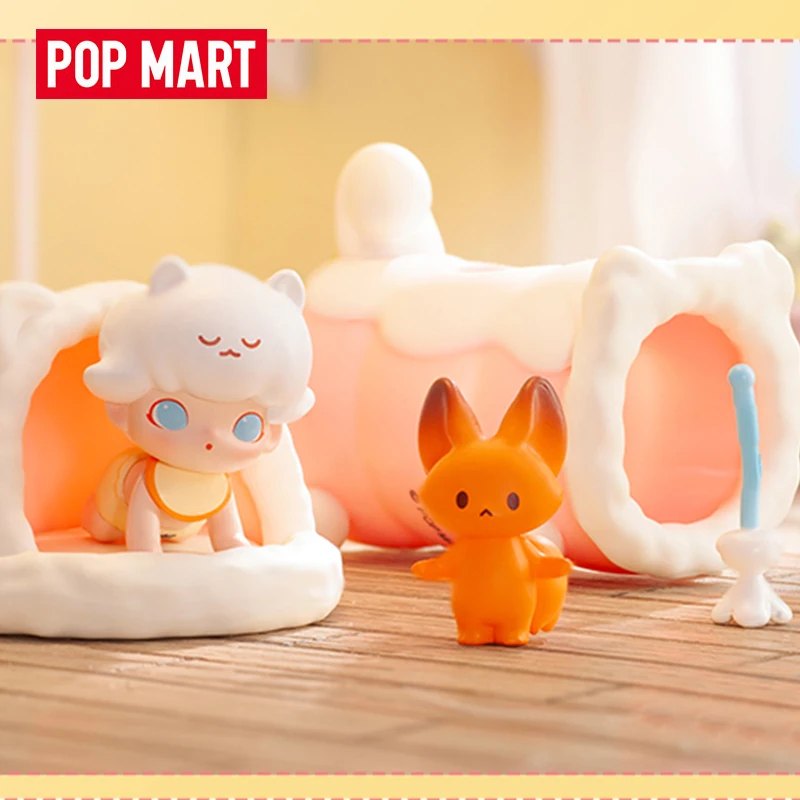 

POP MART Dimoo Cat Paradlse Series Blind Box Toys Kawaii Anime Action Figure Caixa Caja Surprise Mystery Box Dolls Girls Gift