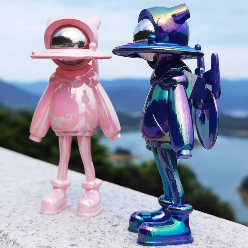 

Luxurious And Cute Interstellar Space Action Figure Accessories Boys Ufo Model Cool Starry Sky Manual For Children Toys Gifts