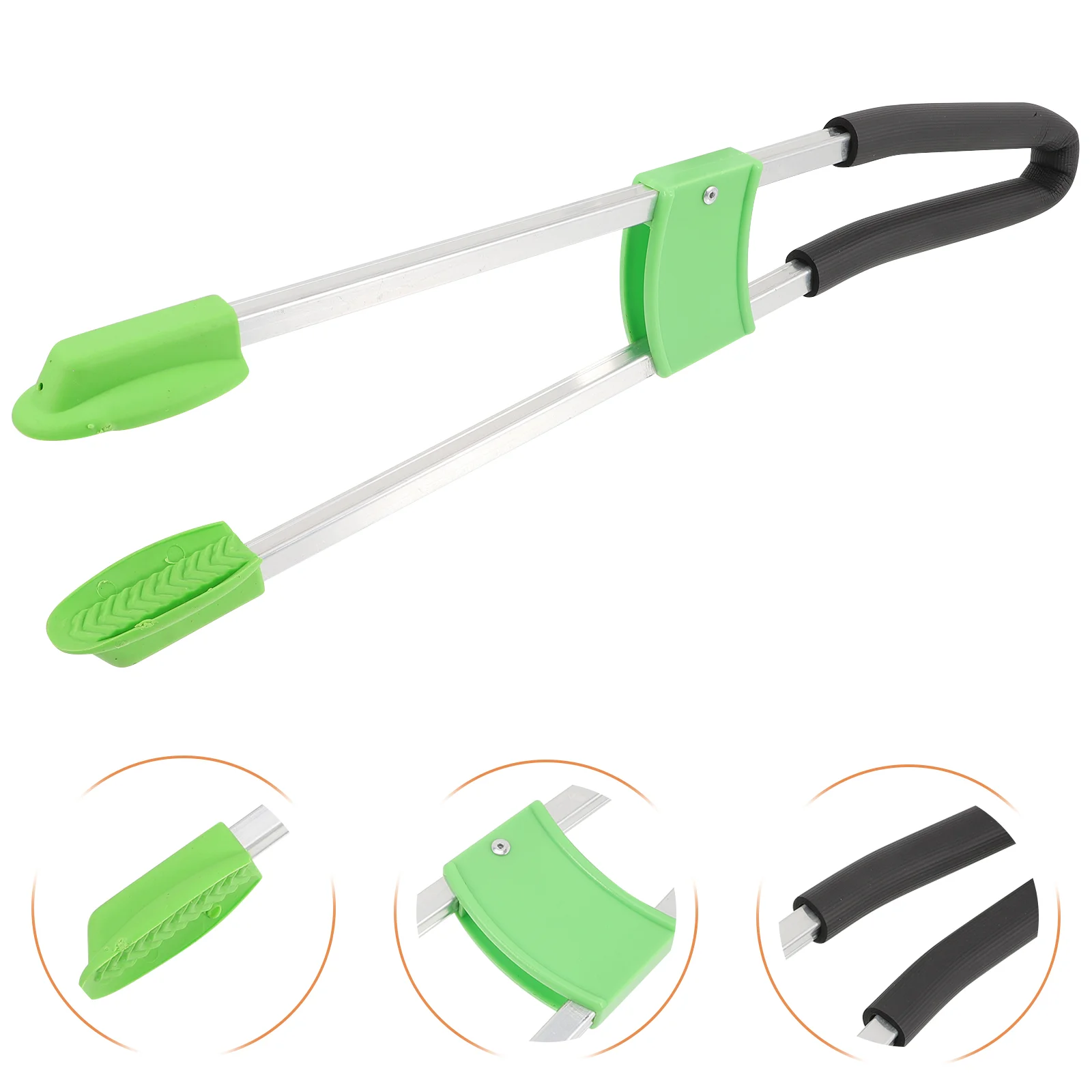 

Garbage Trash Picker Grabber Pick Clips Reacher Clip Up Folder Litter Clamp Cleaning Pro Tongs Aluminum Gopher Grabbers Stick