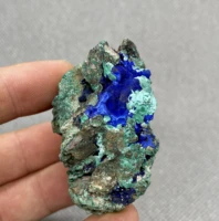 new 60g natural beautiful azurite and malachite symbiotic mineral specimen crystal stones and crystals healing crystal
