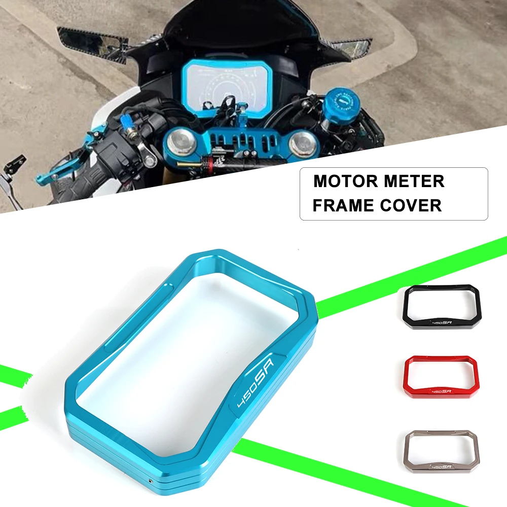 

FOR CFMOTO CF MOTO 450SR 450 SR 2022 2023 2024 New Motorcycle CNC Meter Frame Cover Screen Glare Shield Instrument Display cover