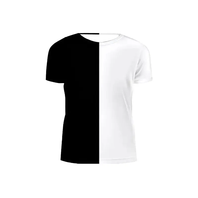 

3D Print Short Sleeve T Shirts For Men Round Collar Summer Sports Tshirt Tops Male Casual Streetwear Tees