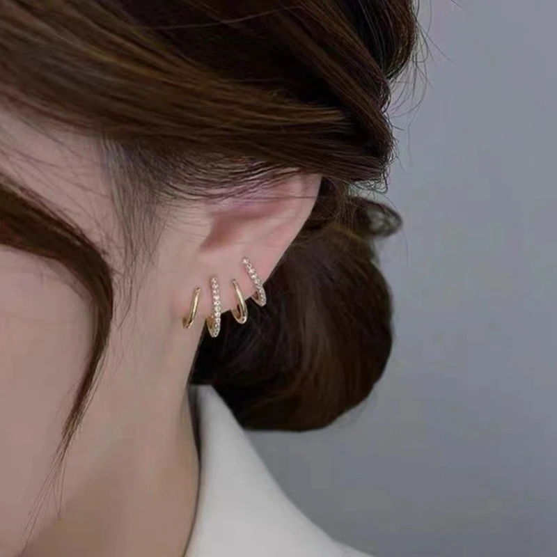

Unique Fashion Gold Color Nail Rake Claw Shape Non-Pierced Ear Cuff Earrings For Women Banquet Party Jewelry Gift